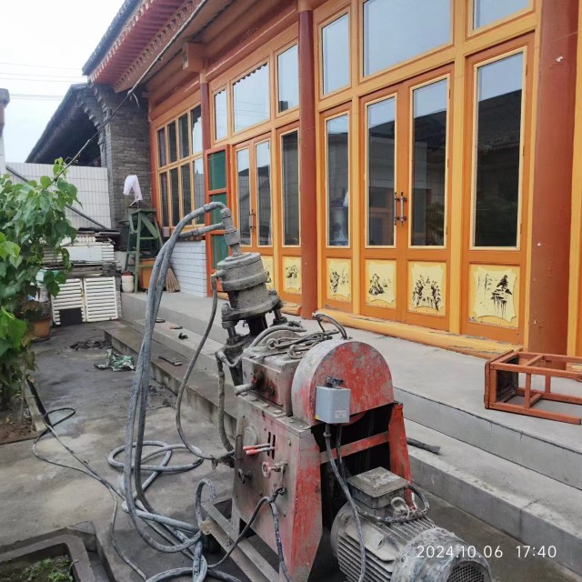 盘山房屋地基沉降注浆加固施工